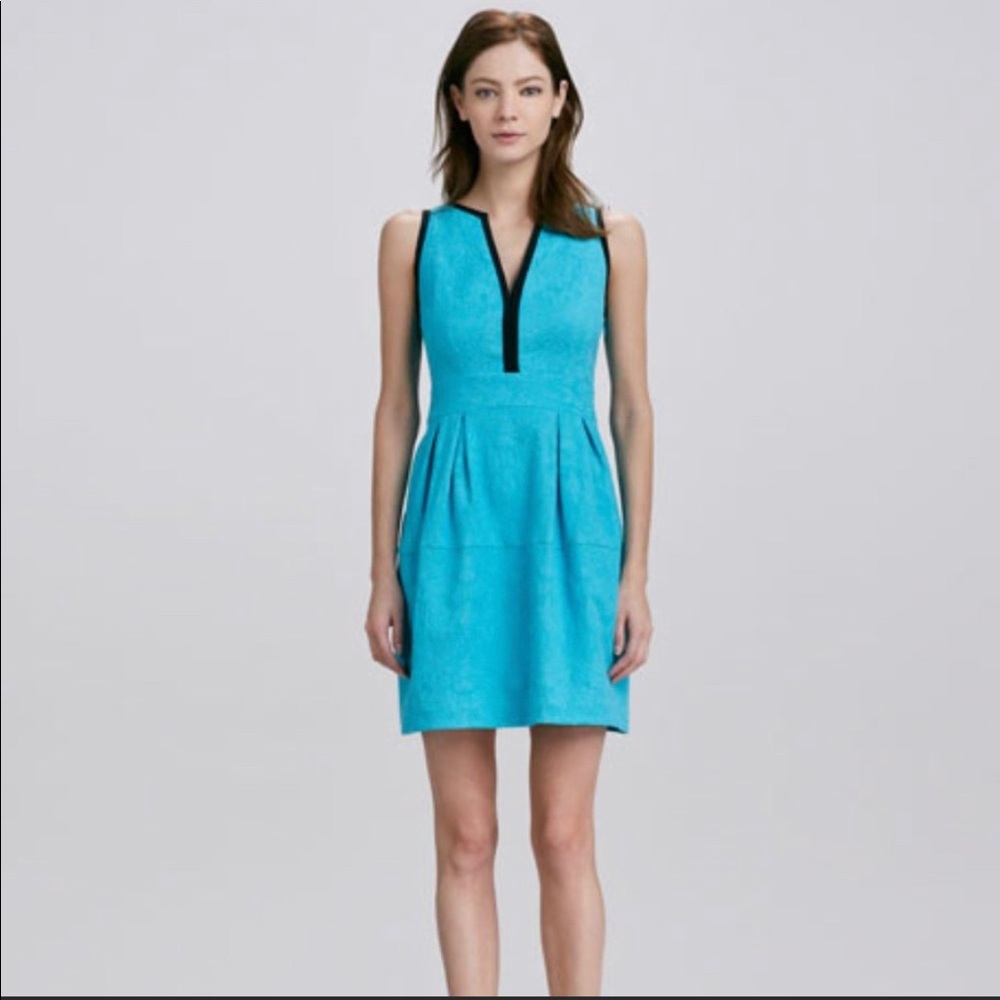 Nanette Lepore x Bergdorf Goodman  Turquoise Dress